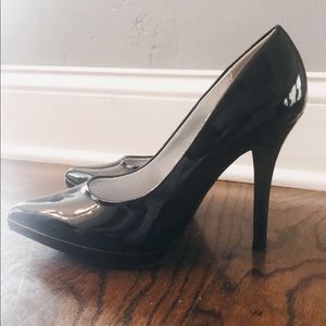 Black Platform Pumps Size 6.5